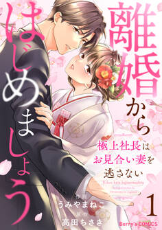 【期間限定 無料お試し版 閲覧期限2026年1月1日】離婚からはじめましょうー極上社長はお見合い妻を逃さないー1巻