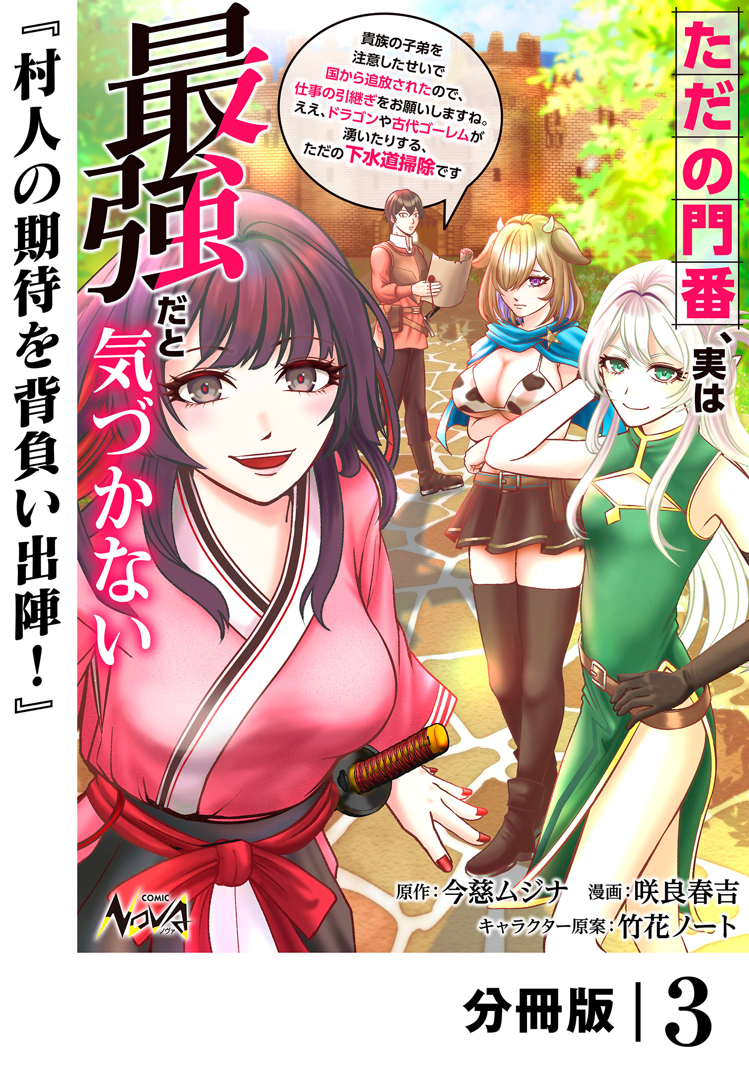 ただの門番、実は最強だと気づかない【分冊版】（ノヴァコミックス）３