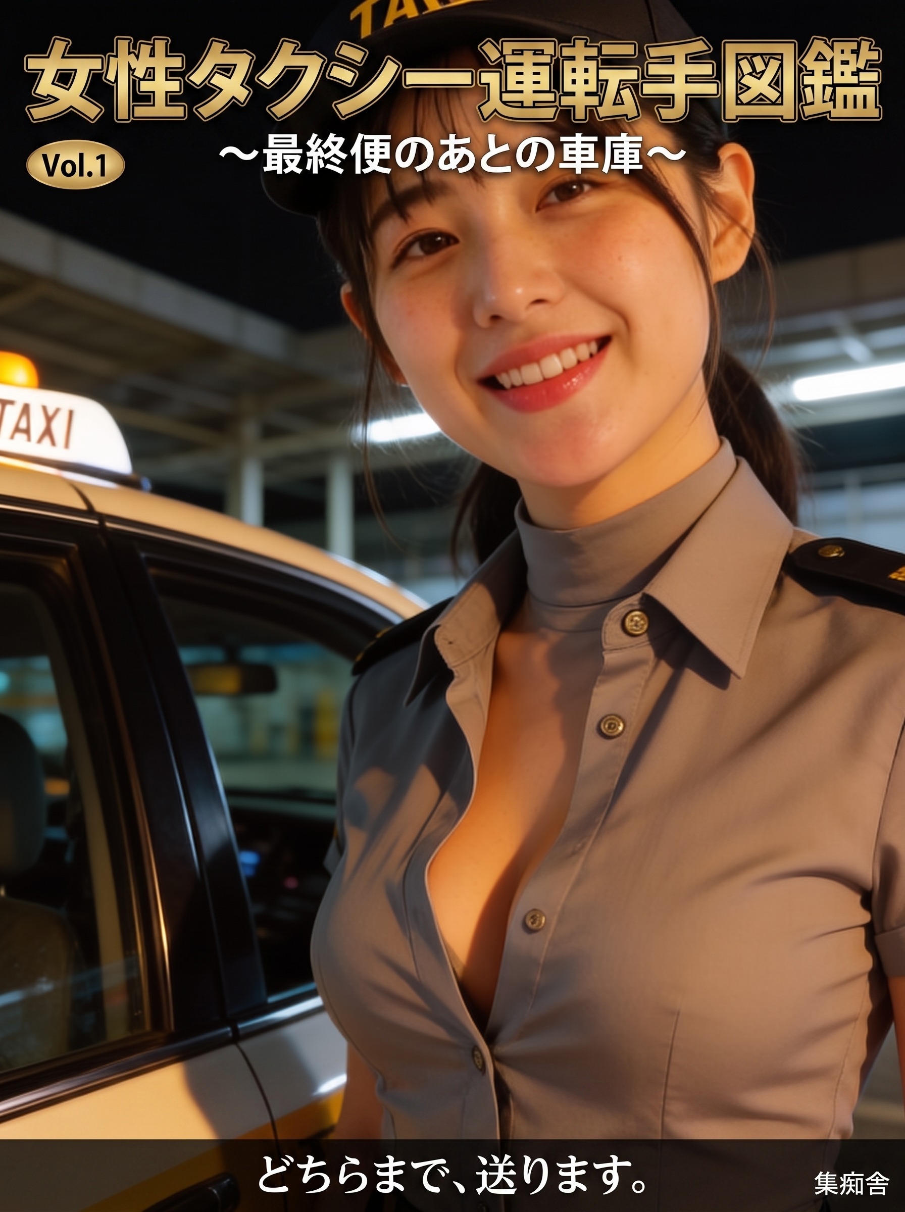 女性タクシー運転手図鑑 ～最終便のあとの車庫～