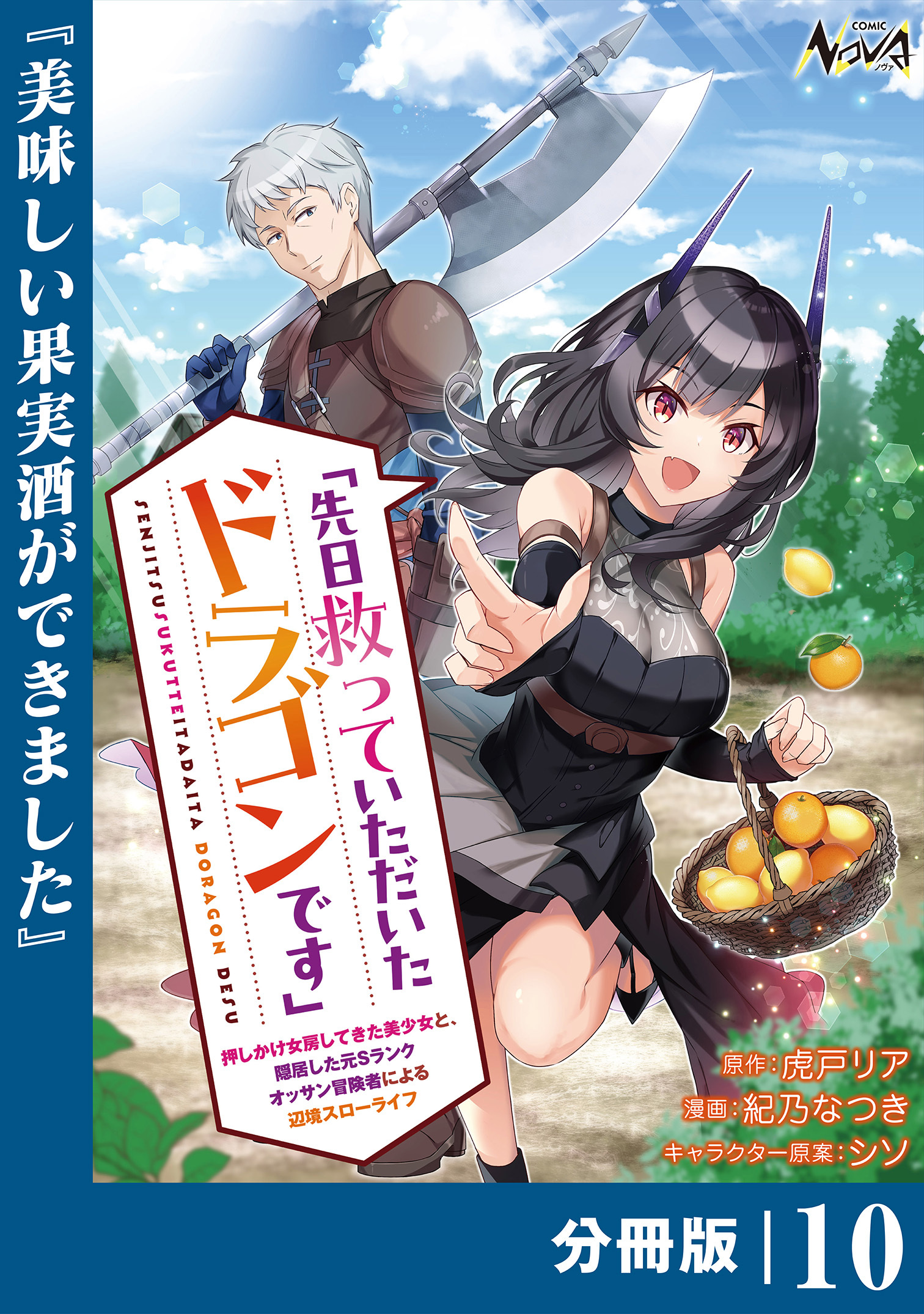 先日救っていただいたドラゴンです【分冊版】（ノヴァコミックス）