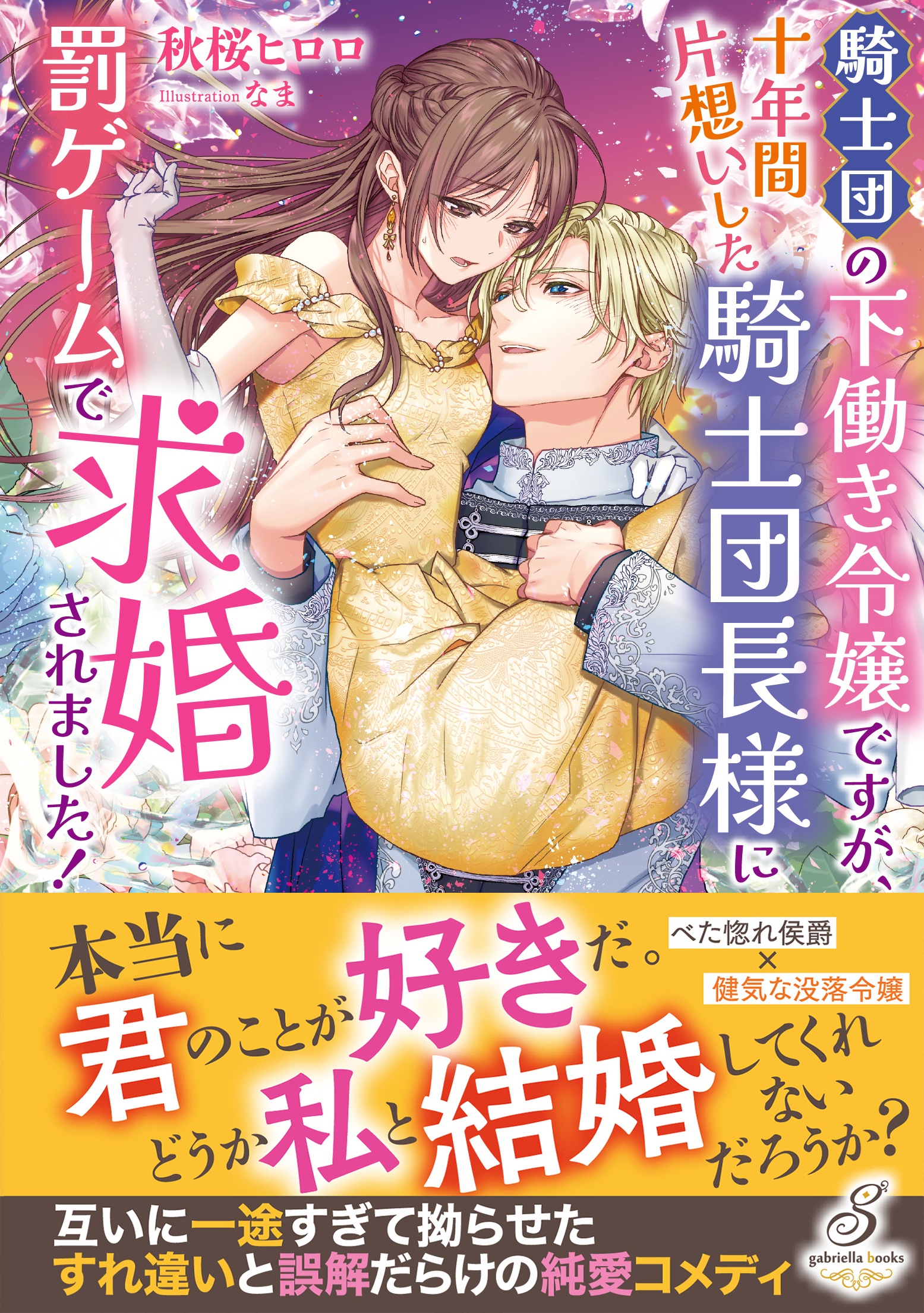 騎士団の下働き令嬢ですが、十年間片想いした騎士団長様に罰ゲームで求婚されました！【特典SS付き】