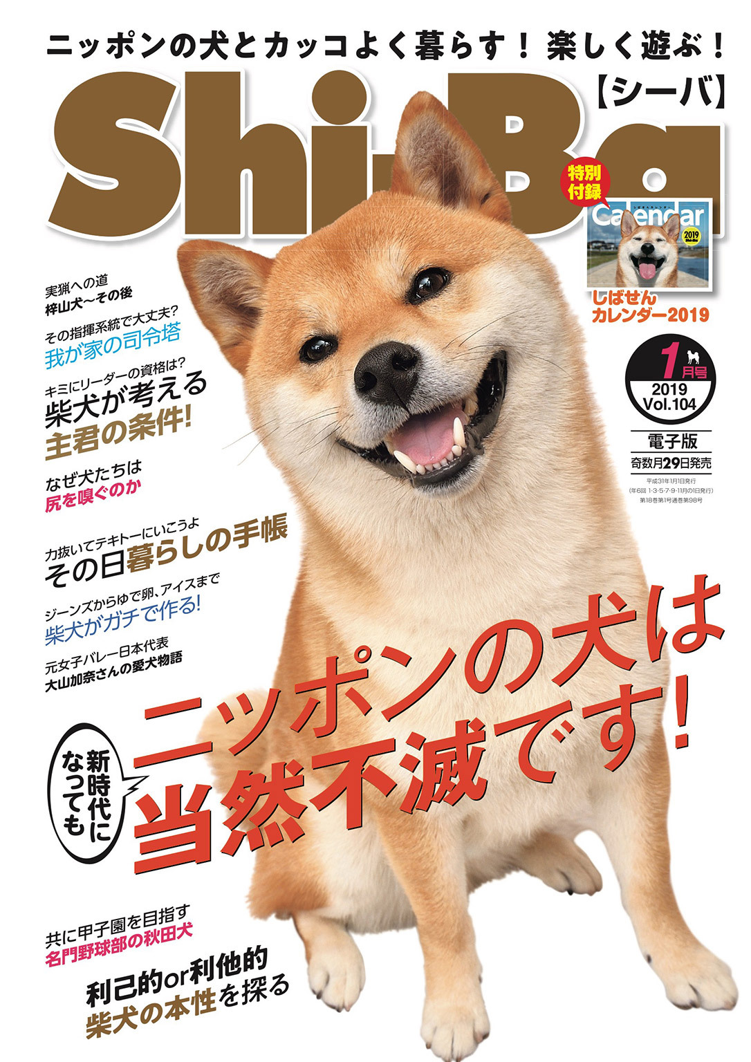 Shi-Ba 2019年1月号　Vol.104