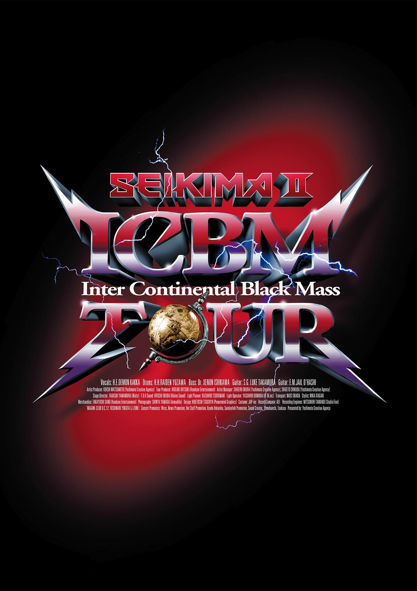 ICBM (Inter Continental Black Mass) TOUR (D.C.12／2010)