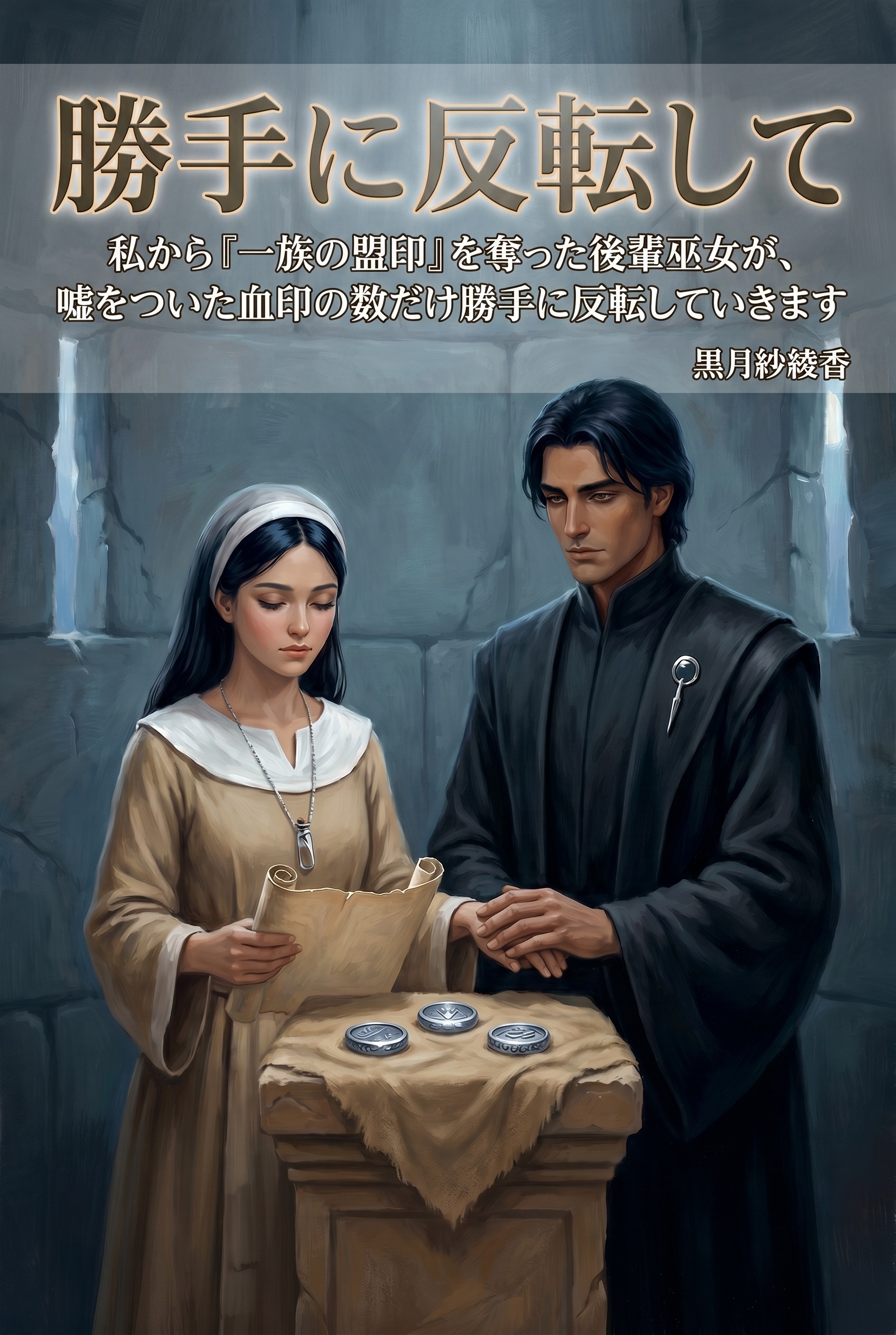 私から「一族の盟印」を奪った後輩巫女が、嘘をついた血印の数だけ勝手に反転していきます