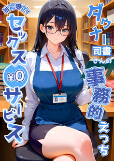 当店限定!セックス¥0サービス ~ダウナー司書さんの事務的えっち~