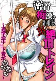 密着痴漢で制服JK絶頂トレイン～通学途中に下着がぬるぬる～