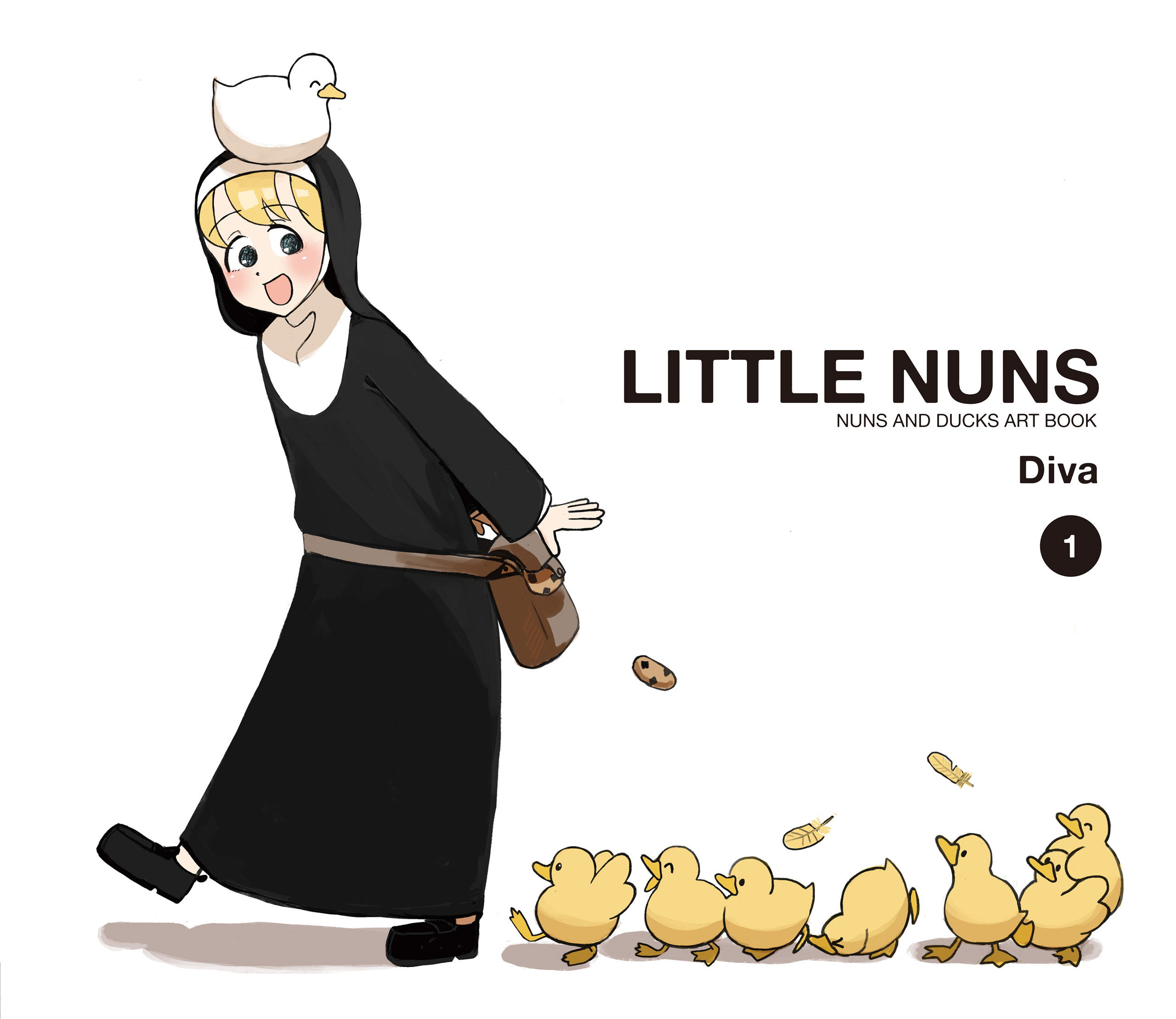 LITTLE NUNS NUNS AND DUCKS ART BOOK 1