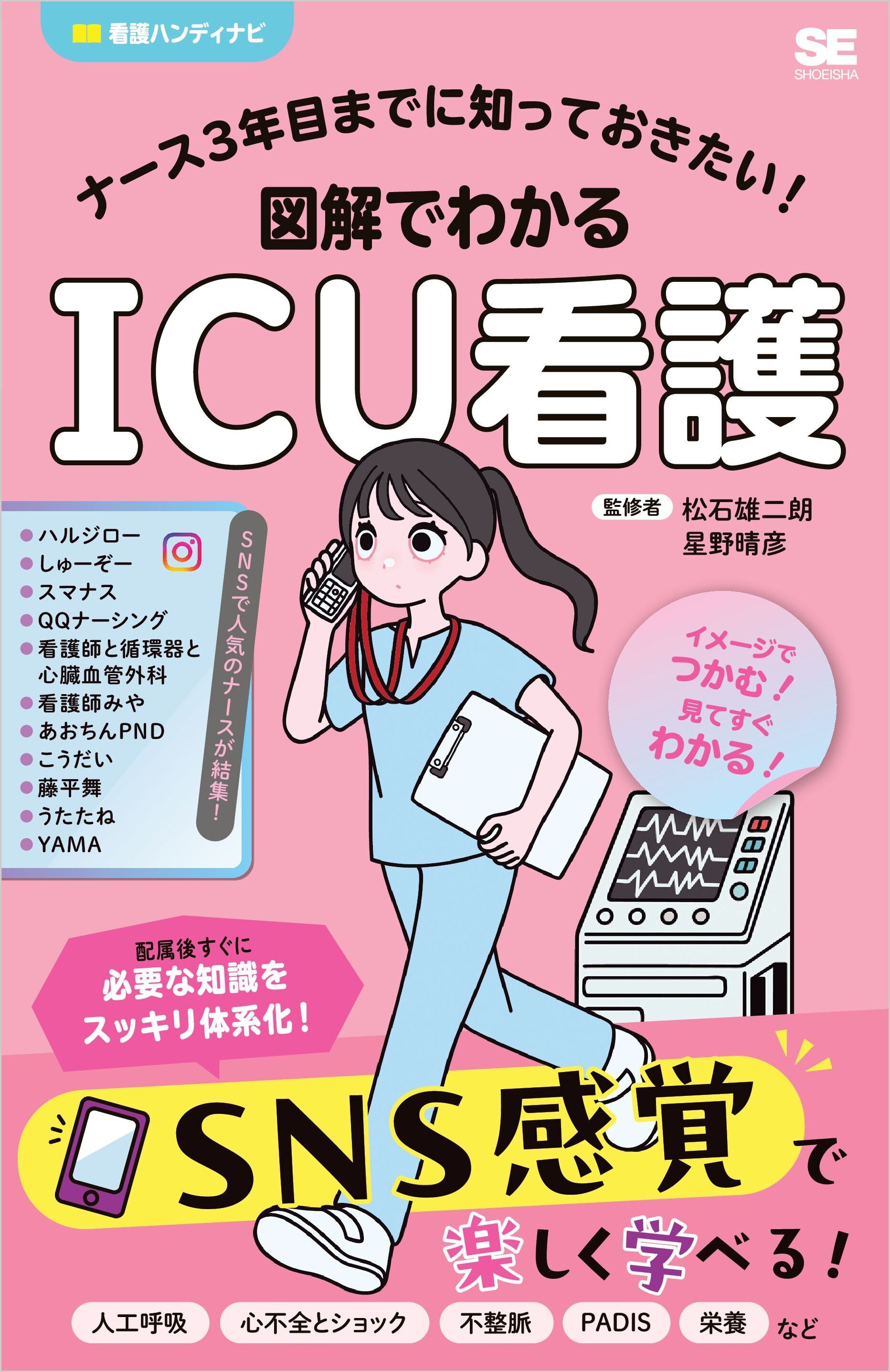 ナース3年目までに知っておきたい！図解でわかるICU看護