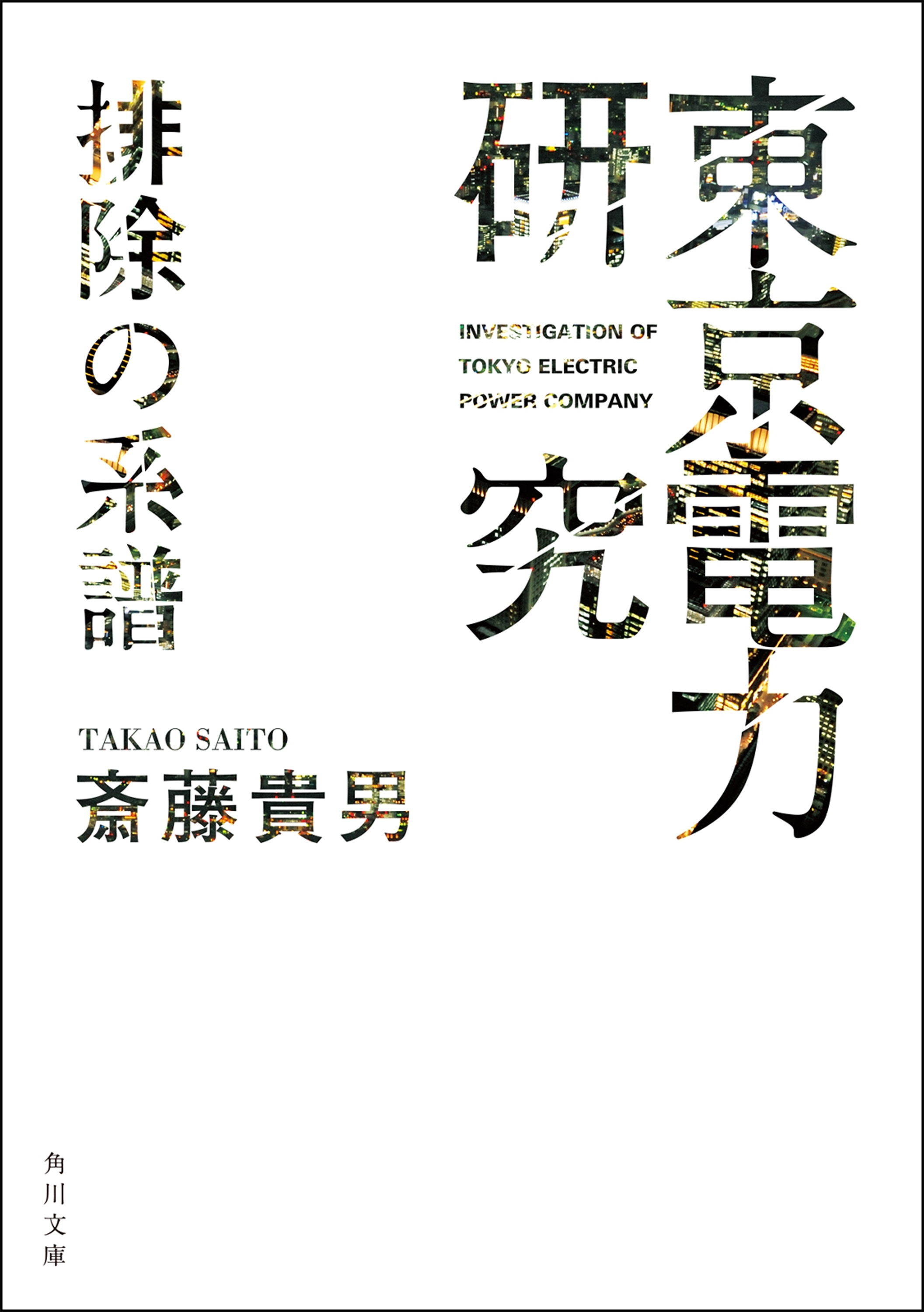 「東京電力」研究　排除の系譜