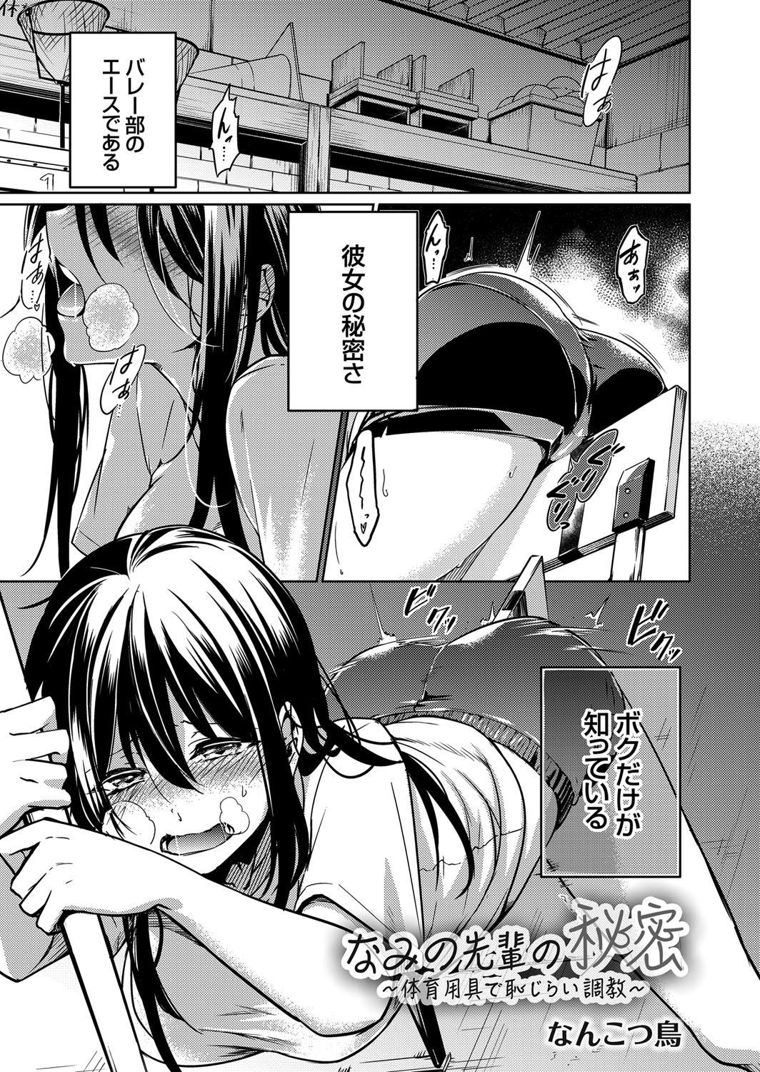 なみの先輩の秘密 ～体育用具で恥じらい調教～