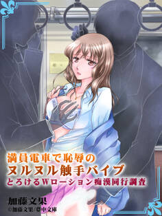 満員電車で恥辱のヌルヌル触手バイブ ~とろけるWローション痴漢同行調査~