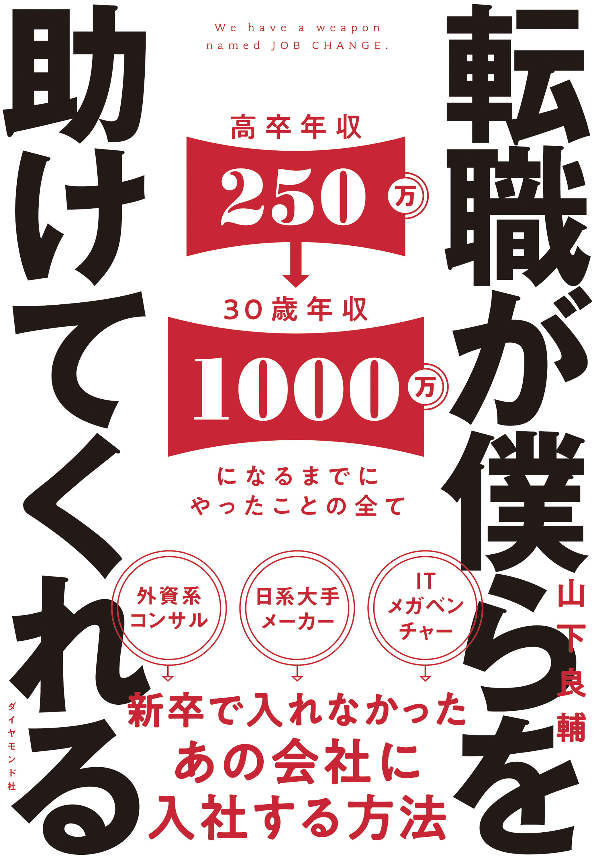 転職が僕らを助けてくれる―――新卒で入れなかったあの会社に入社する方法