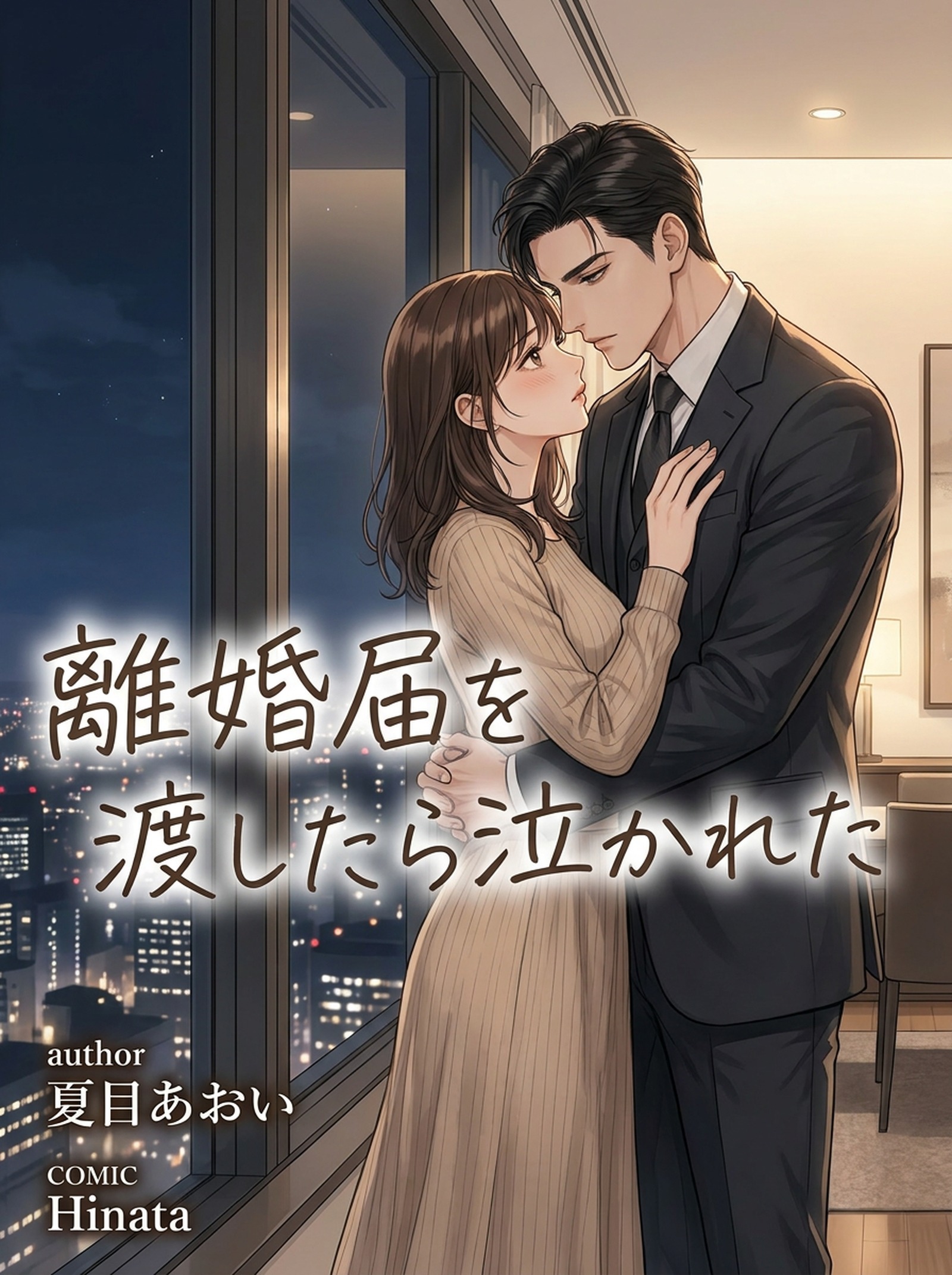 離婚届を渡したら泣かれた
