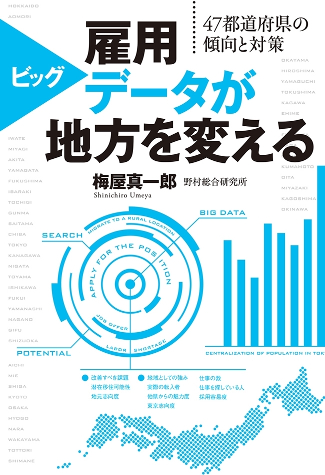 雇用ビッグデータが地方を変える　４７都道府県の傾向と対策
