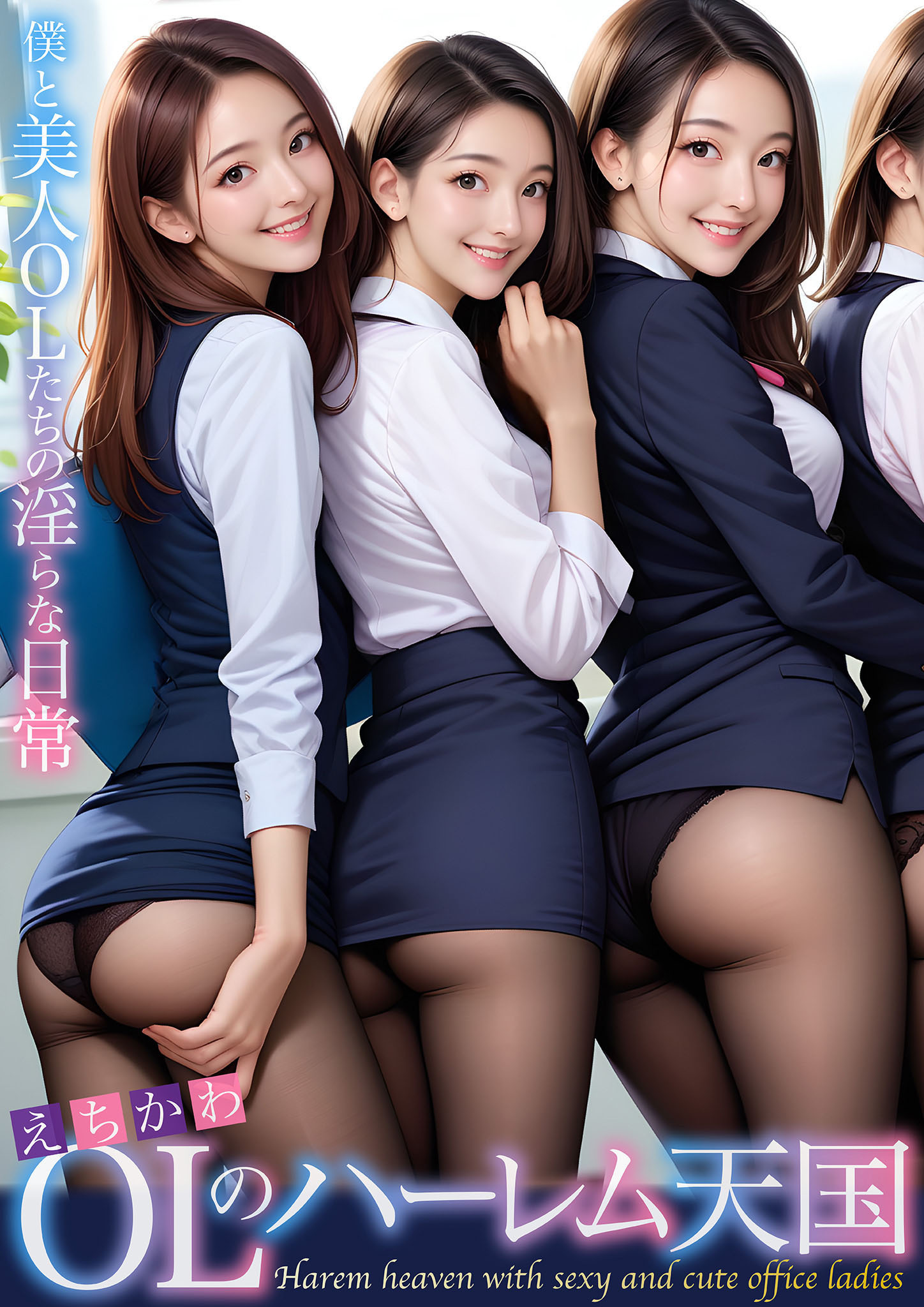 えちかわOLのハーレム天国 ～僕と美人OLたちの淫らな日常～