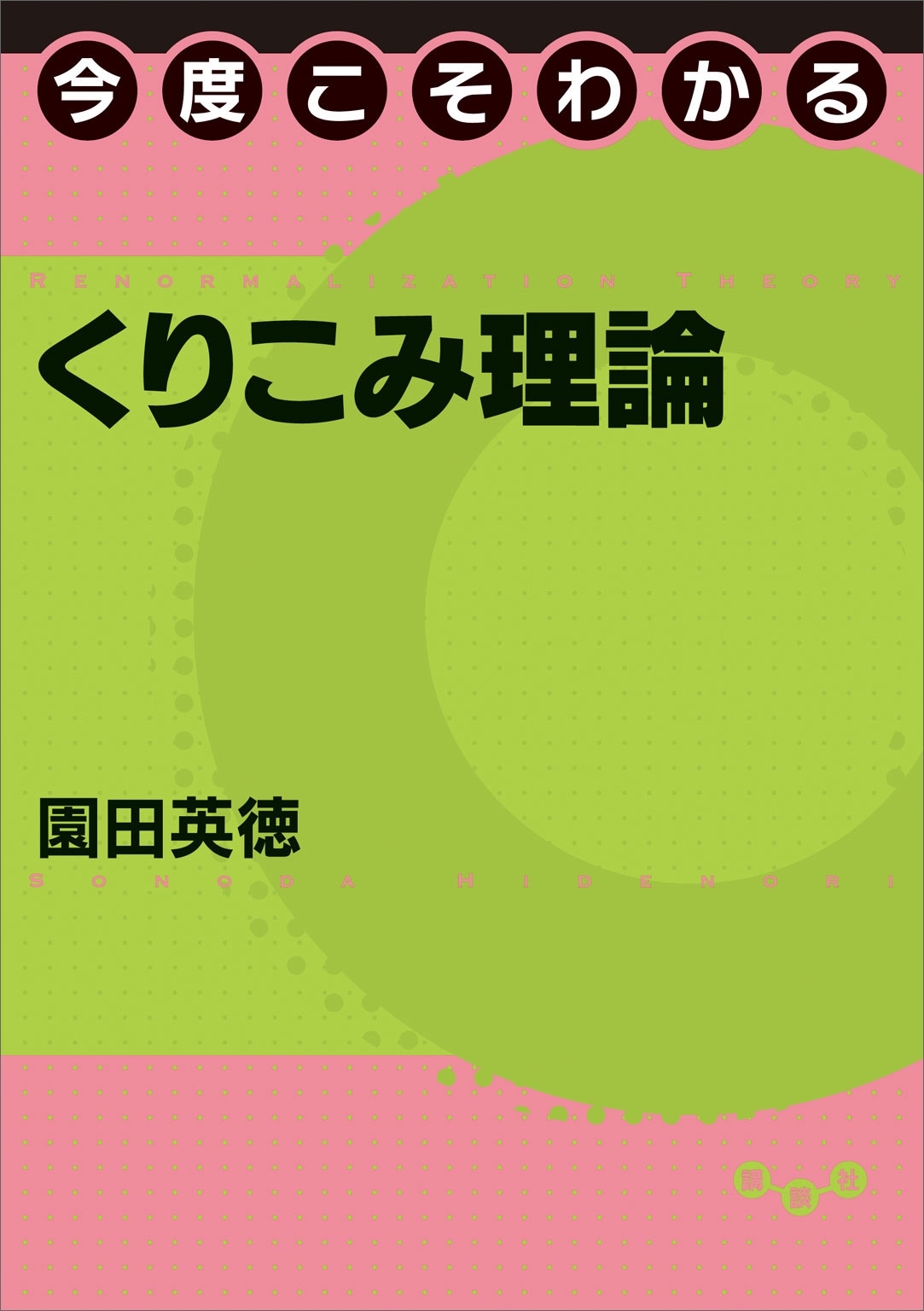 今度こそわかるくりこみ理論