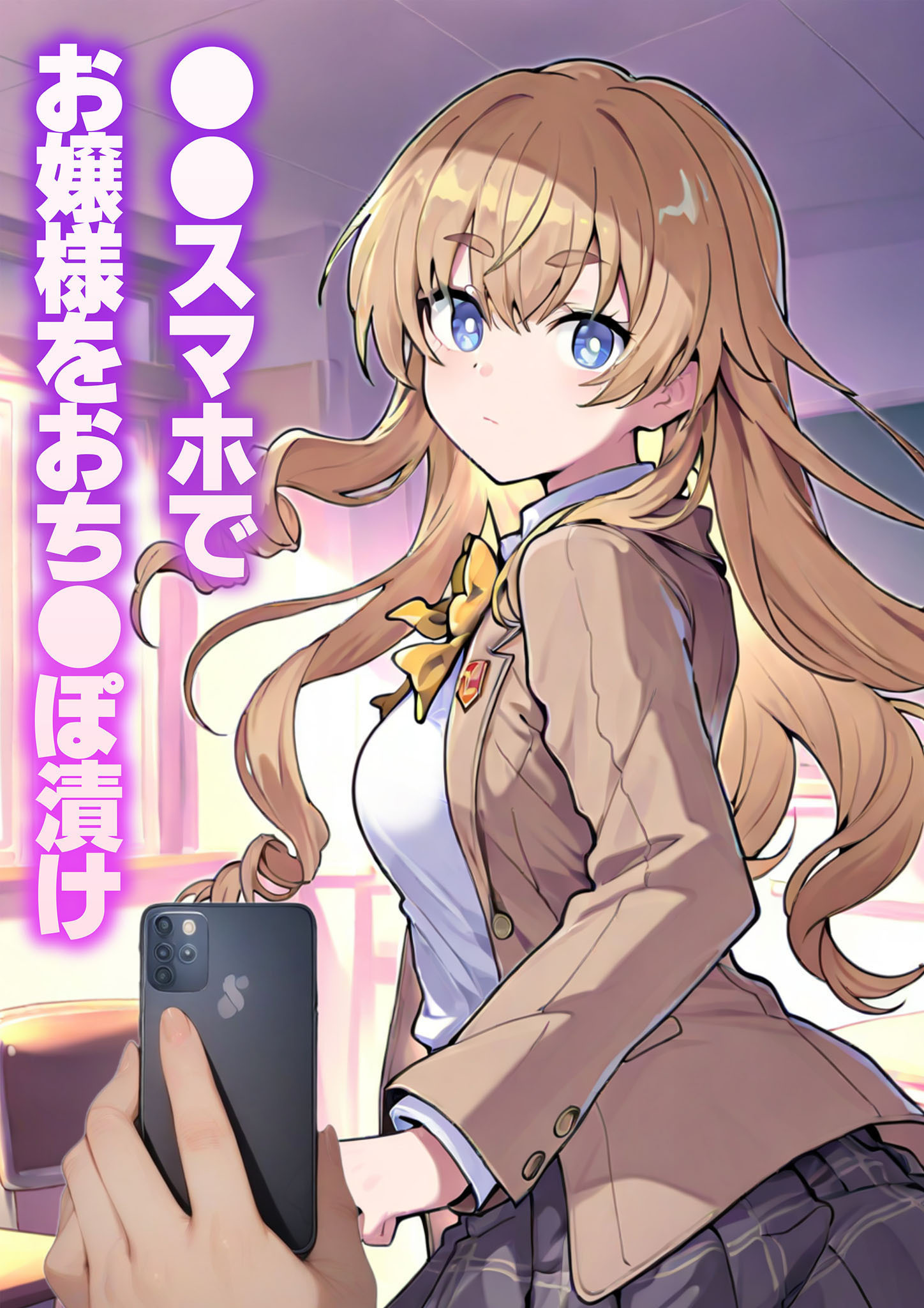 ●●スマホでお嬢様をおち●ぽ漬け