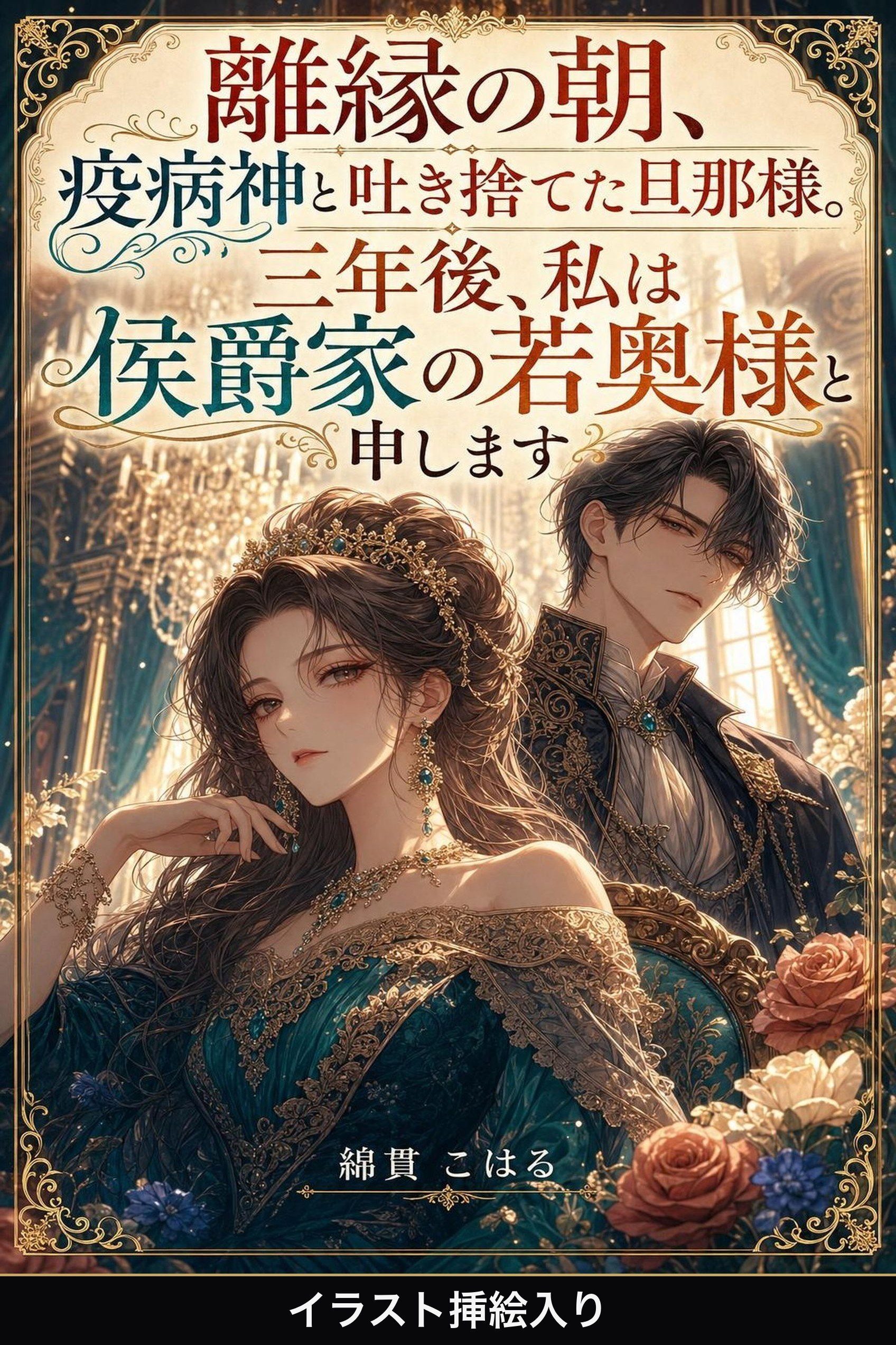離縁の朝、疫病神と吐き捨てた旦那様。三年後、私は侯爵家の若奥様と申します（挿絵版）