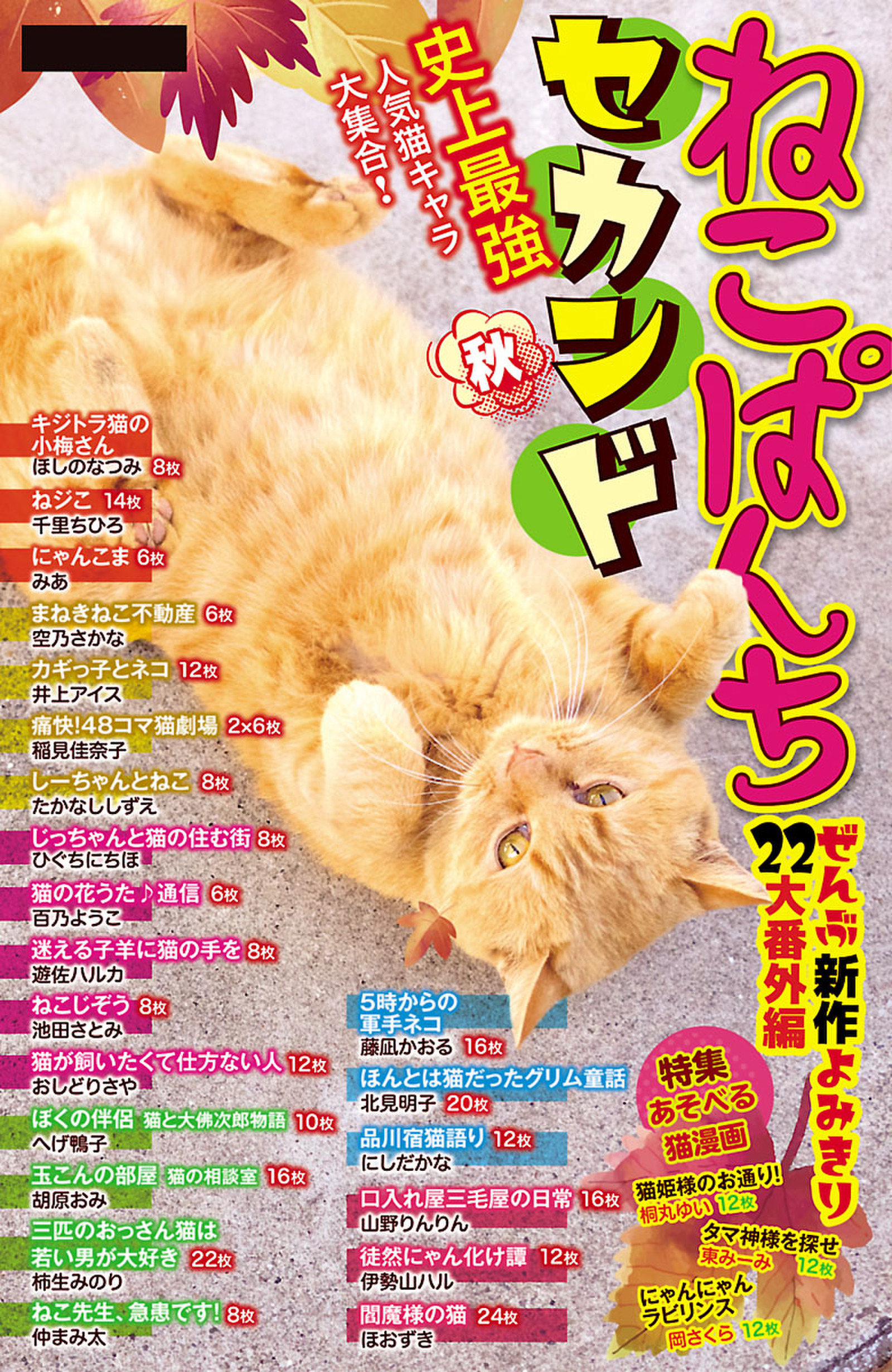 ねこぱんちセカンド 秋 無料 試し読みなら Amebaマンガ 旧 読書のお時間です