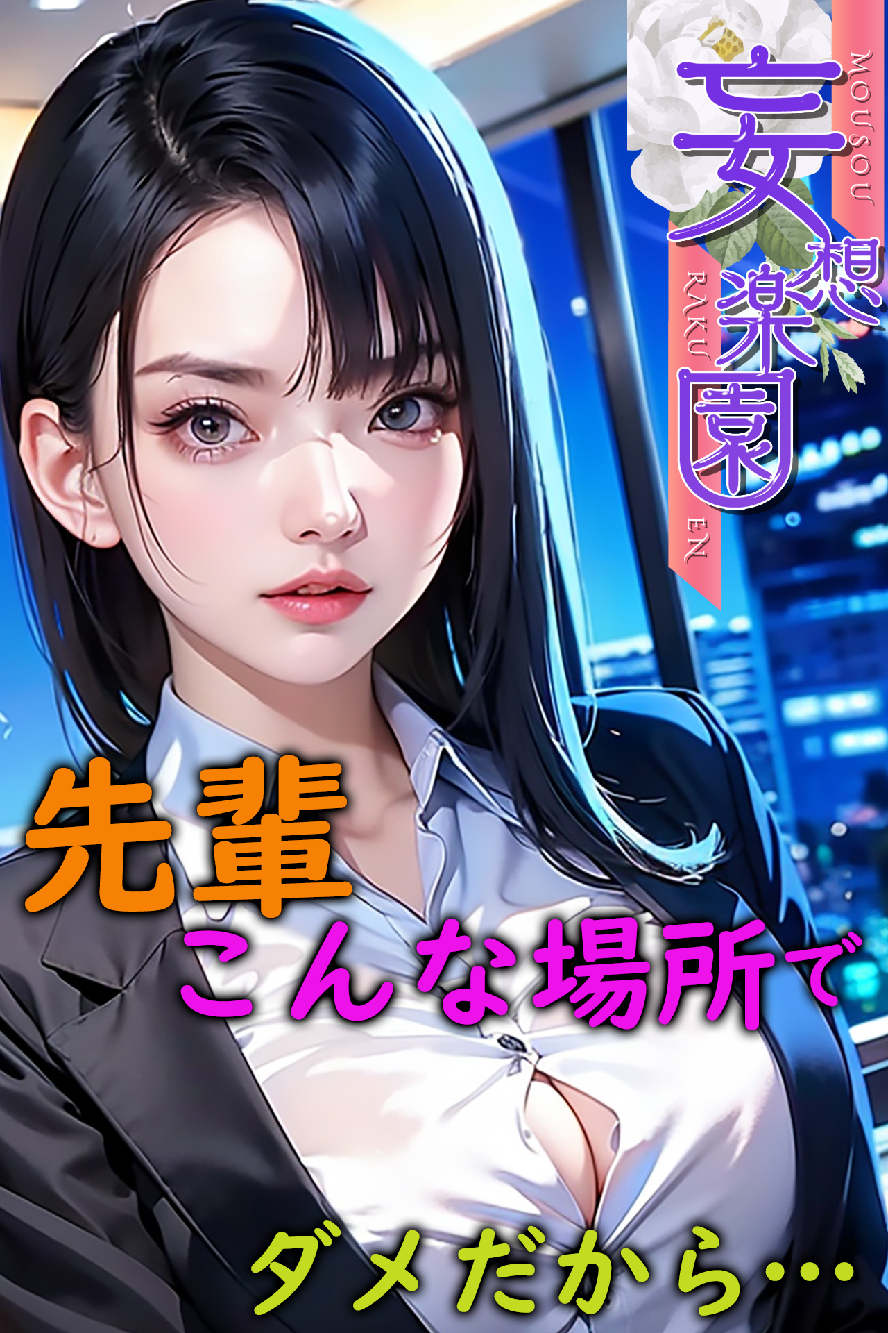 先輩こんな場所でダメだから…　妄想楽園