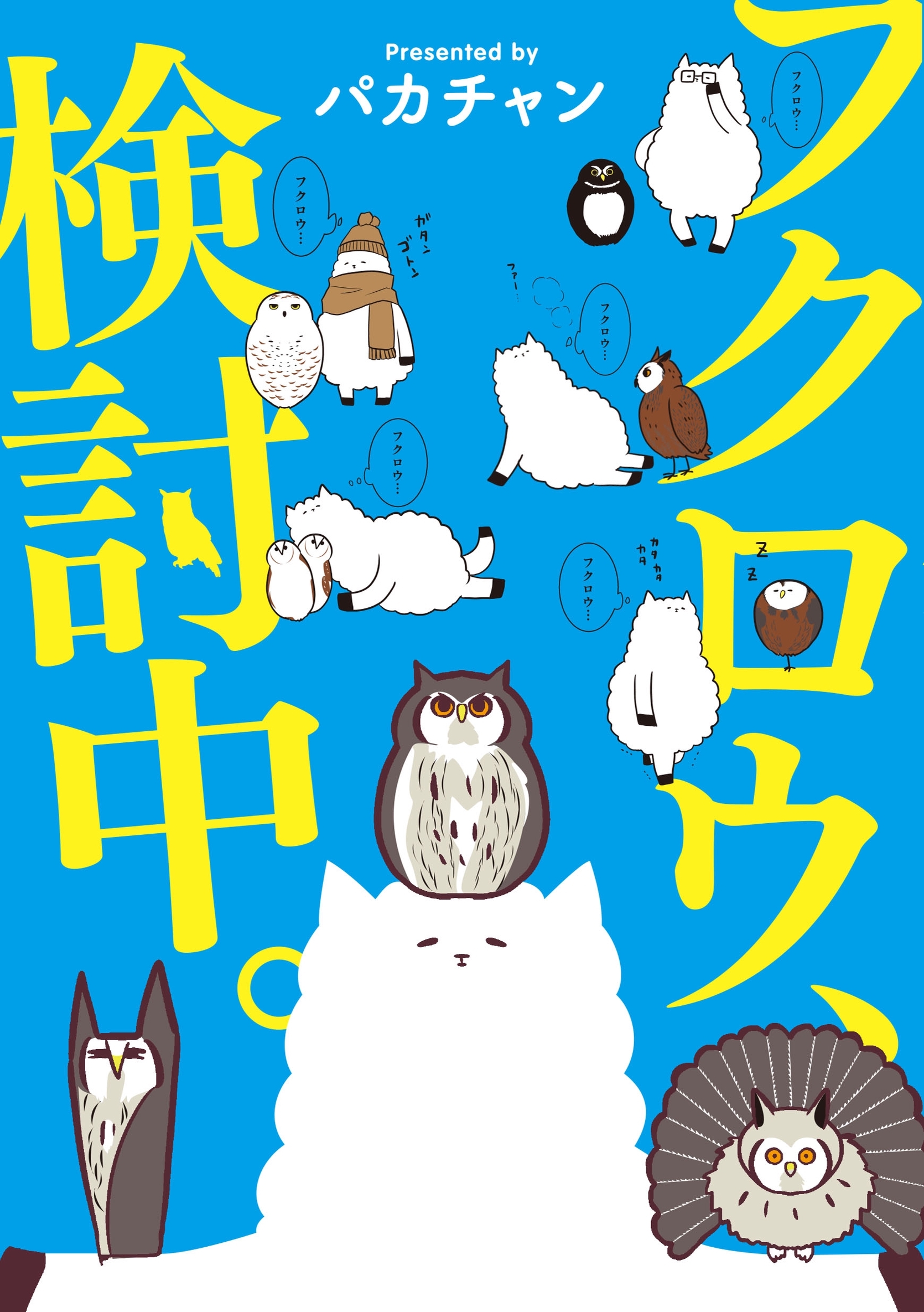 フクロウ、検討中。 6巻