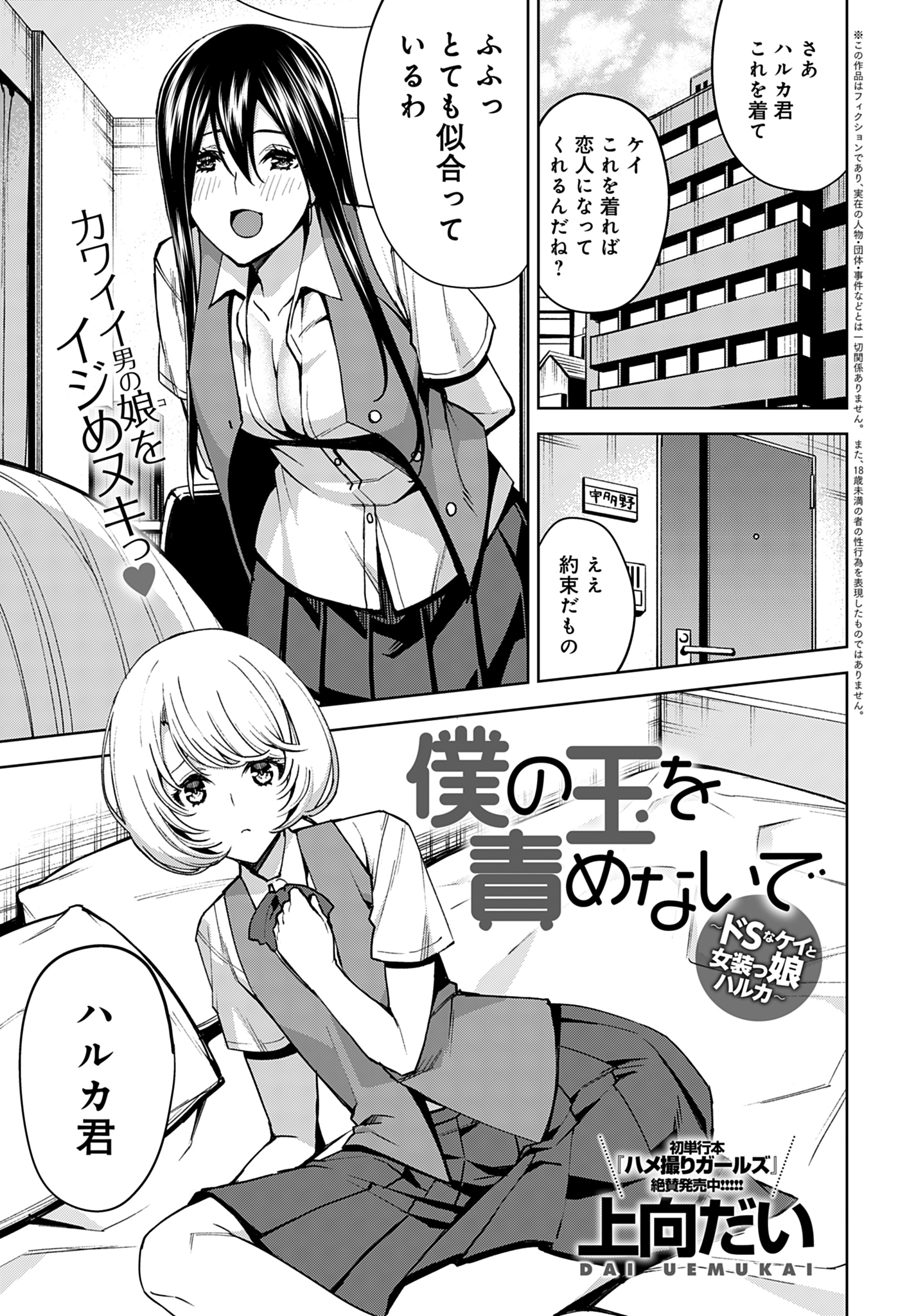 僕の玉を責めないで～ドSなケイと女装っ娘ハルカ～