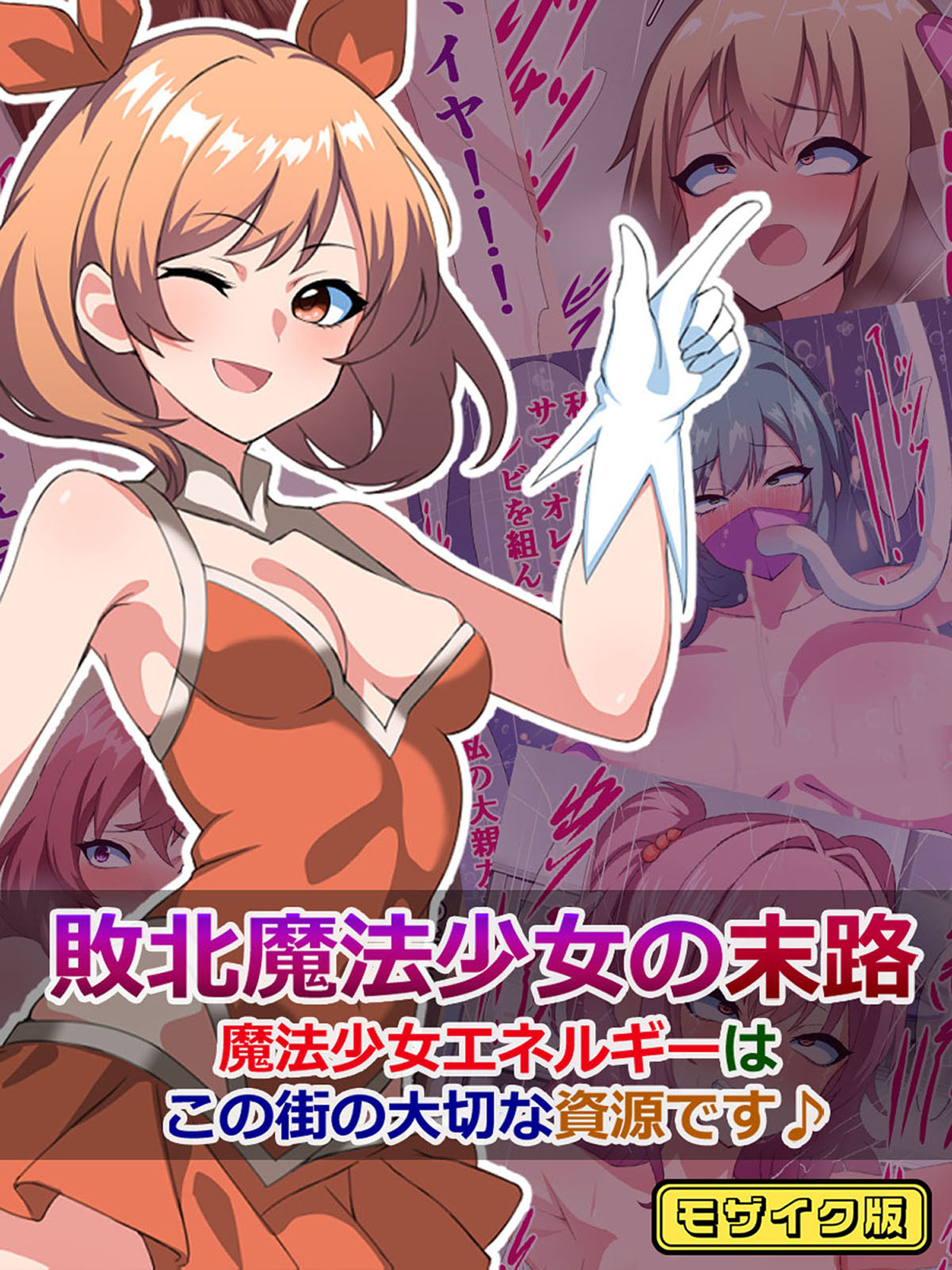 敗北魔法少女の末路 モザイク版