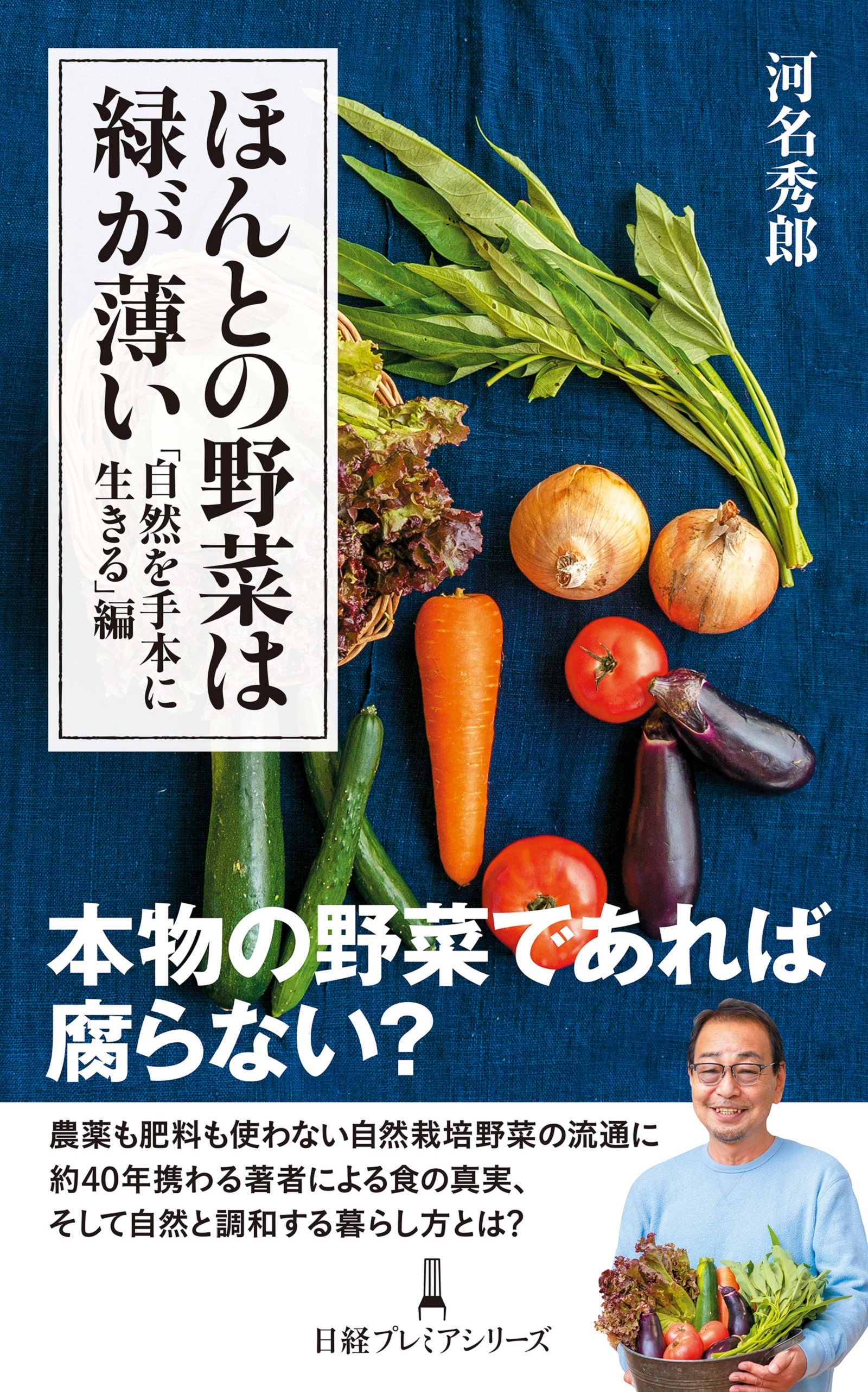 ほんとの野菜は緑が薄い　「自然を手本に生きる」編