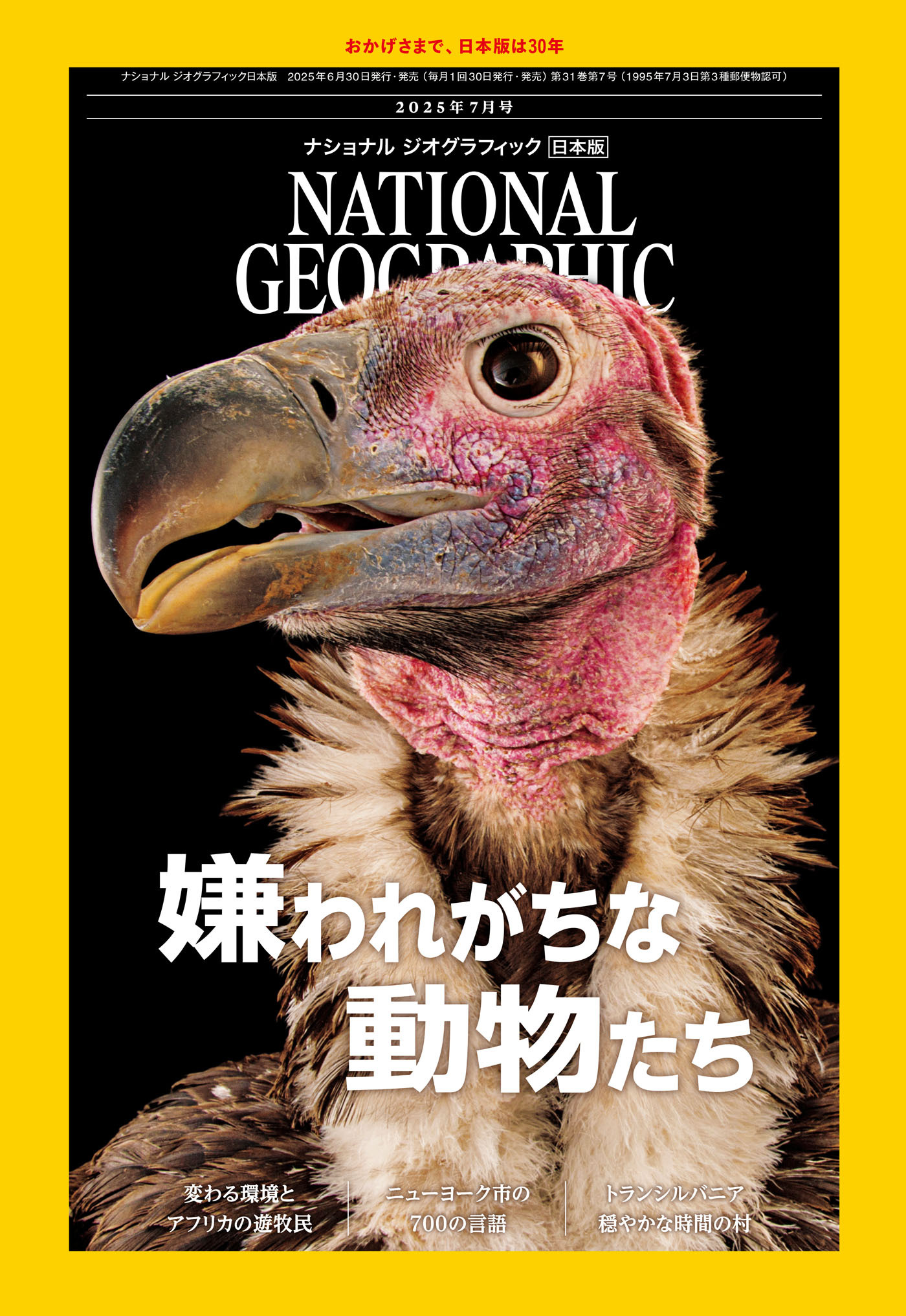 ナショナル ジオグラフィック日本版 2025年7月号 [雑誌]