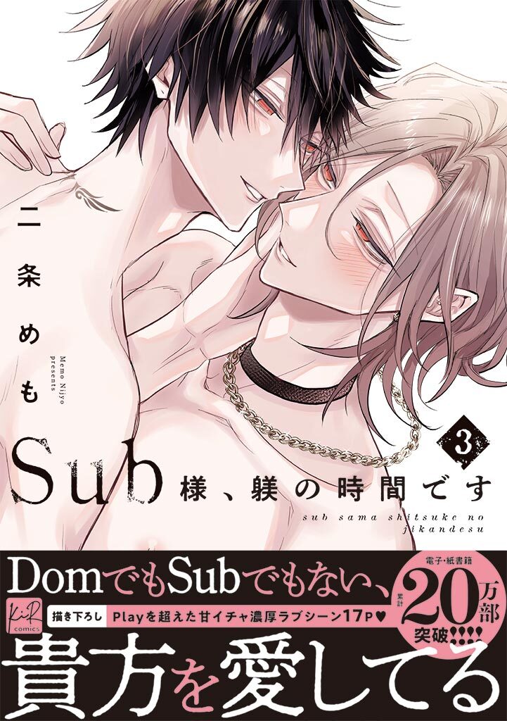 Sub様、躾の時間です　3【単行本版／電子限定描き下ろしマンガ付】